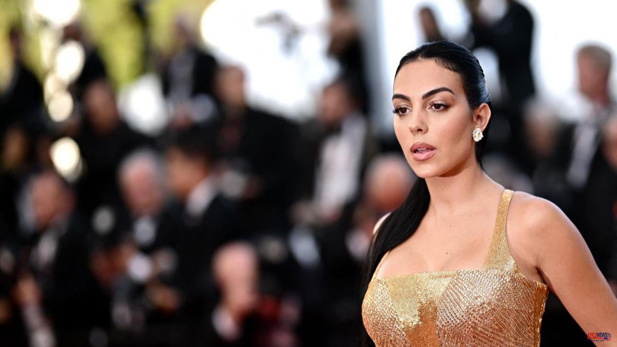 Georgina does it again and dazzles in Cannes with this spectacular dress