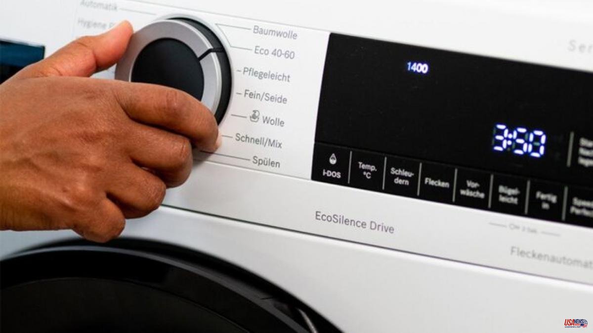 What are the washing machine programs for?