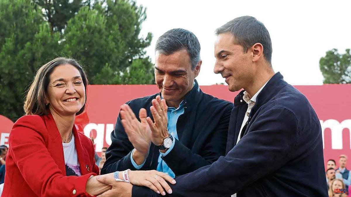 Sánchez accuses the right of smearing the campaign