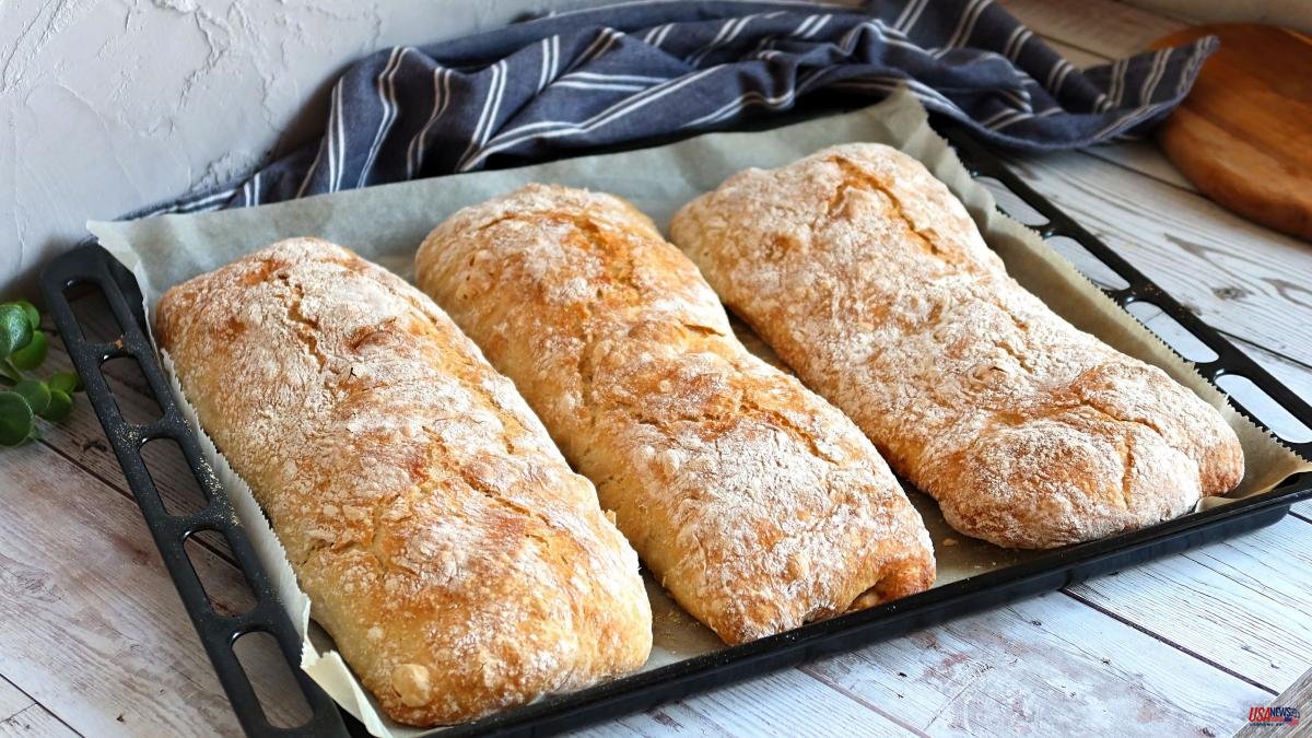 Make your own ciabatta bread without leaving home