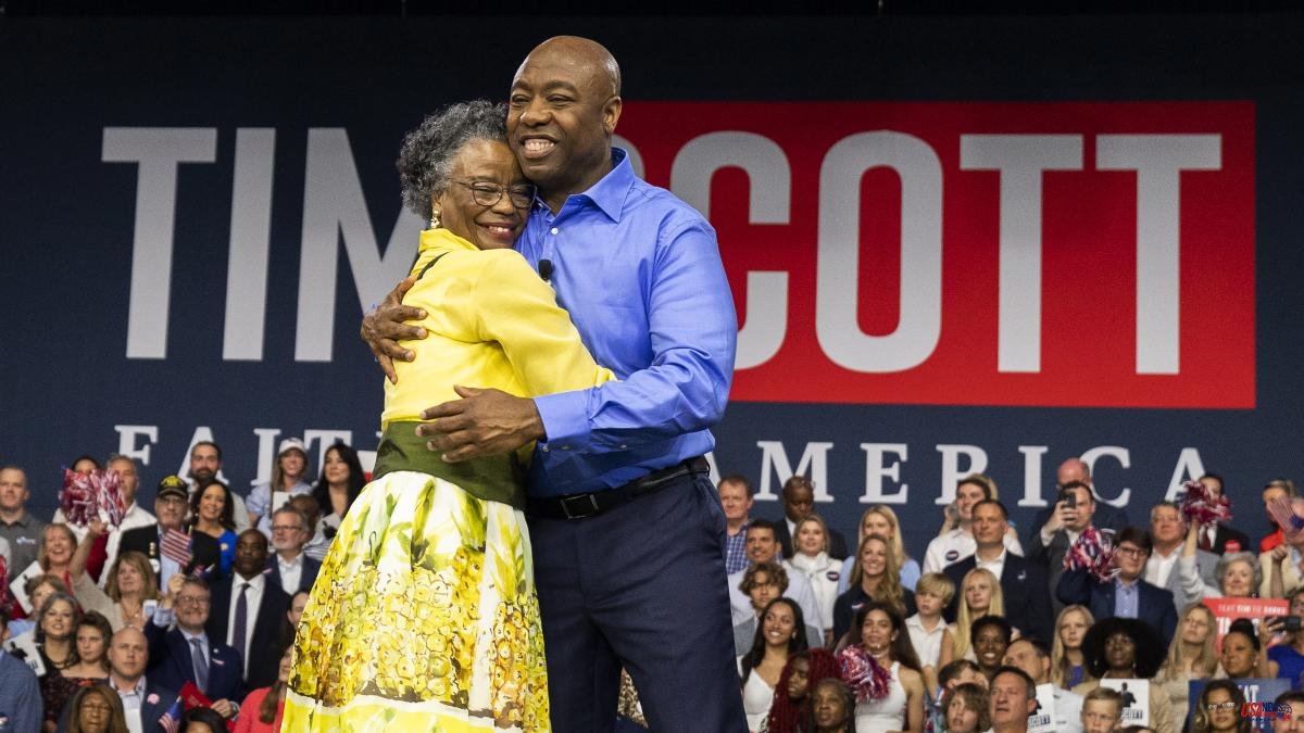 Tim Scott, the only black Republican senator, challenges Trump in the presidential elections