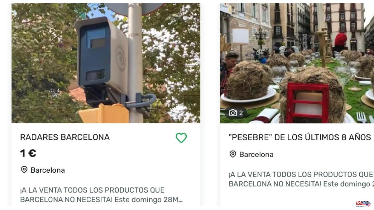 Valents sells radars and "other products that Barcelona does not need" online