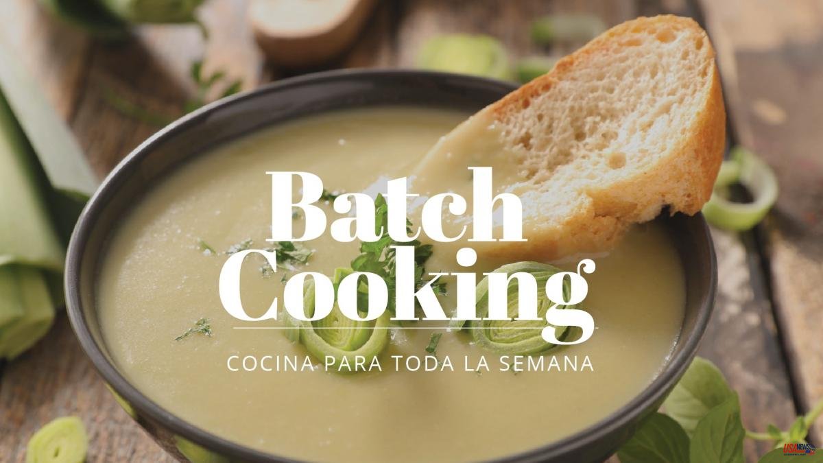 Batch Cooking weekly menu for the week of May 15-19