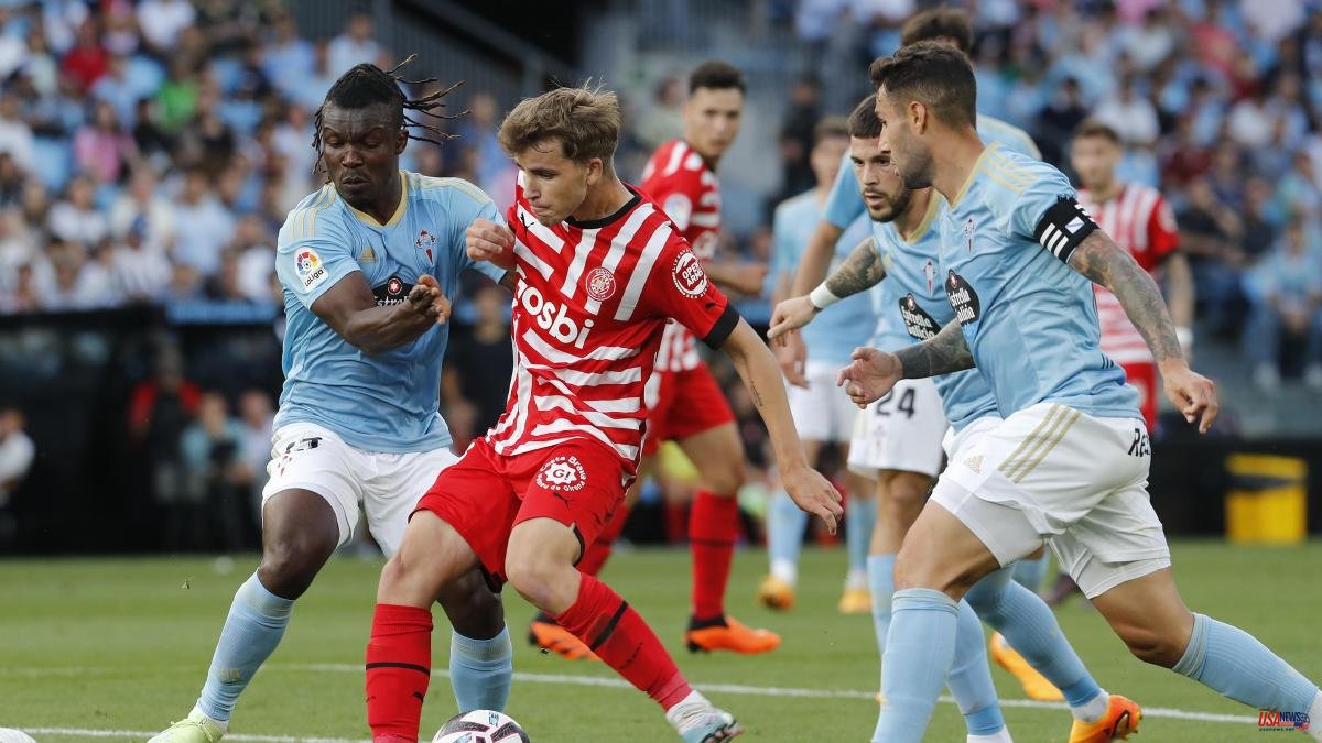 A draw that does not satisfy either Celta or Girona in their aspirations