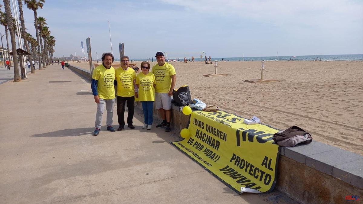 The campaign of the residents of Patacona against a complex of 1,042 homes