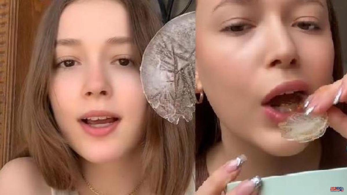 "Ice chips", the silly and dangerous viral recipe of TikTok