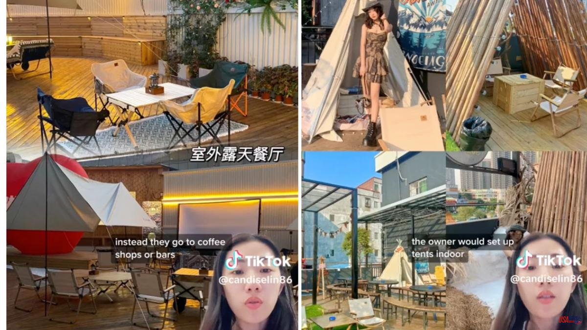 Fake campsites for 'influencers': the new fashion in China to pretend to have gone on vacation
