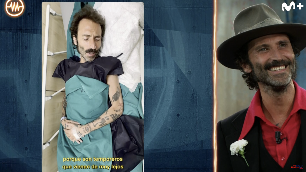 The surprising video of Leiva after a colonoscopy: "A little while delirious"