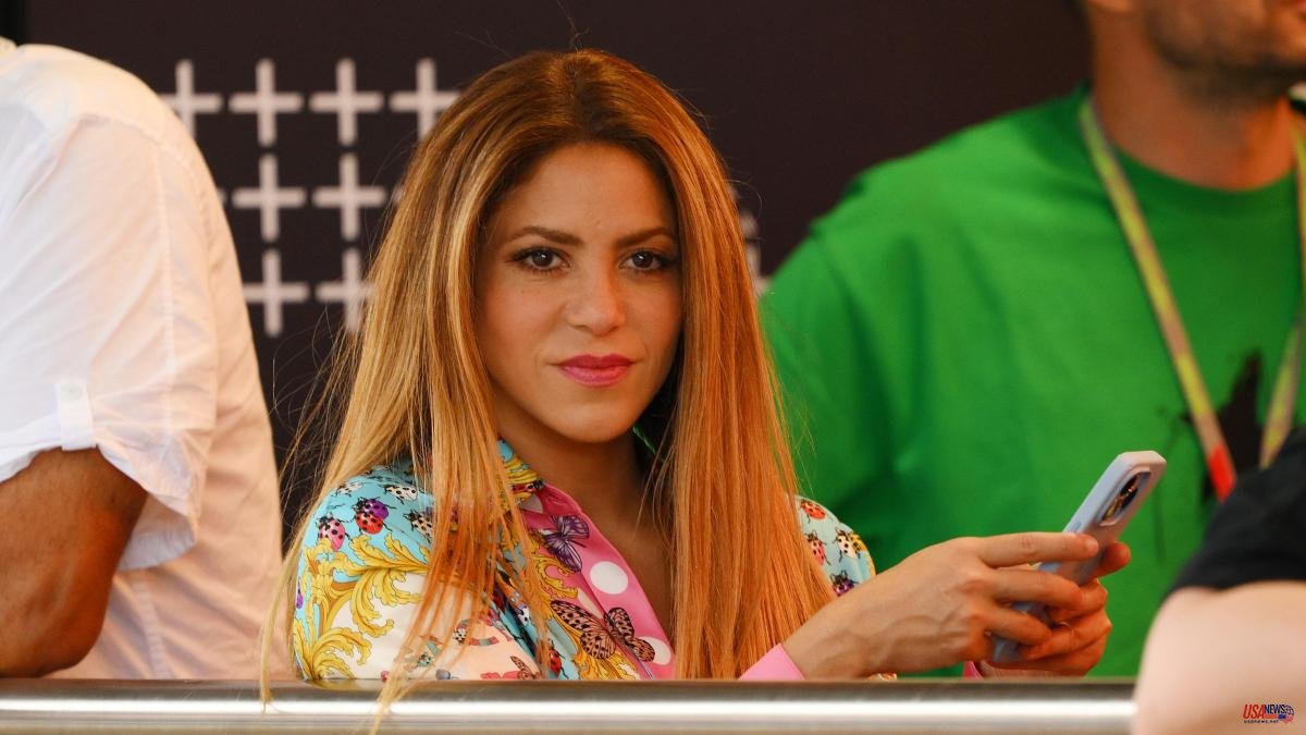 Shakira meets Hamilton again at the Spanish GP