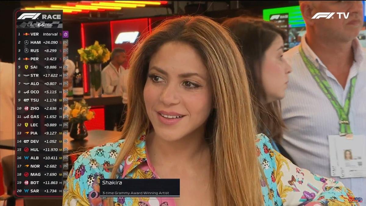 A favored Shakira celebrates her return to Barcelona