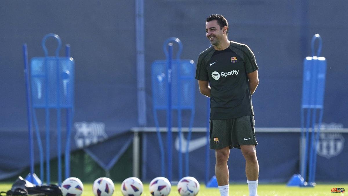 Xavi sets the goal of the season: play better