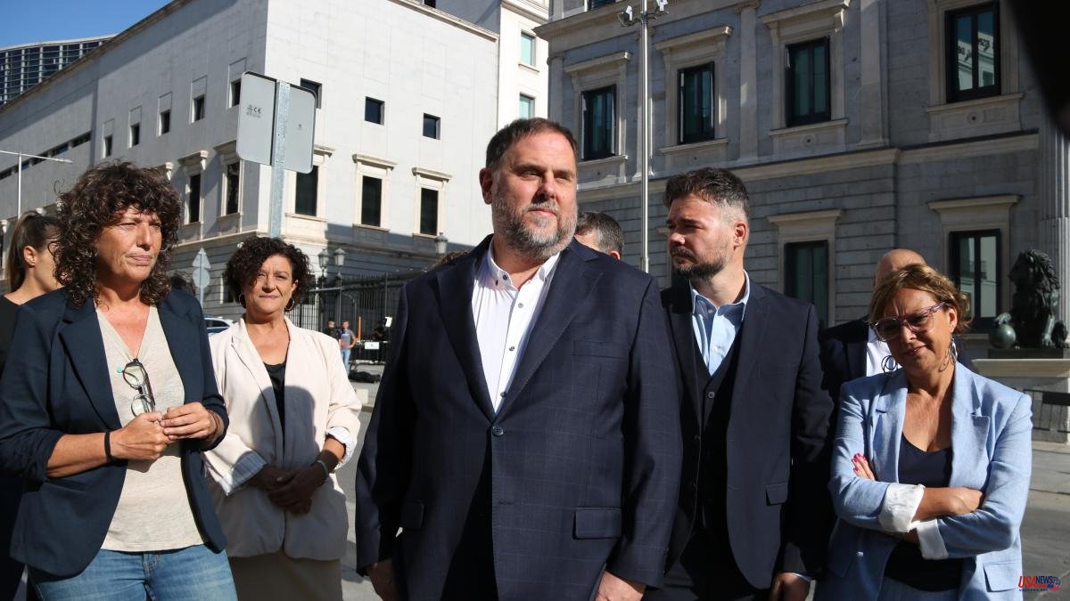 Junqueras takes the amnesty for granted and indicates that it was included in the pact of the Congressional table