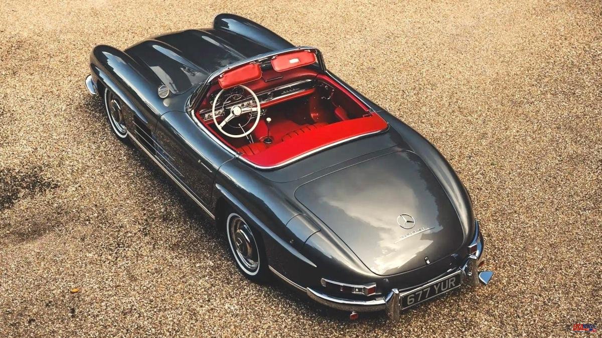 The 1950s Mercedes “resurrected” after 3,500 hours of restoration