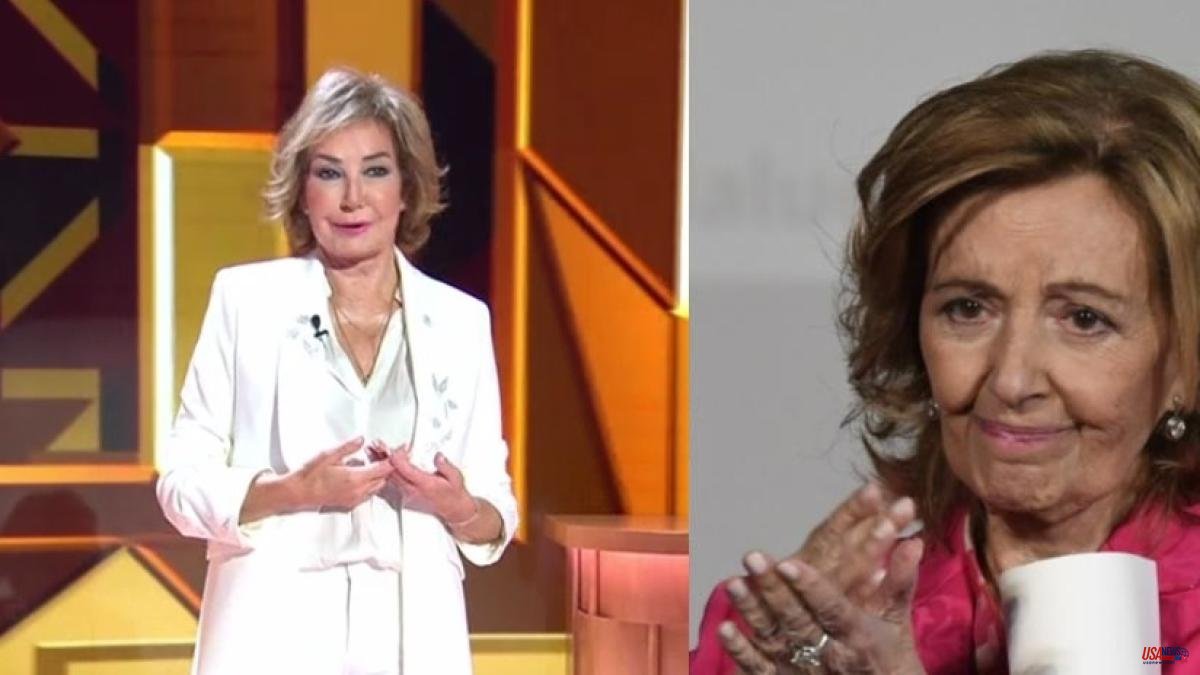 Ana Rosa Quintana is excited dedicating the premiere of 'TardeAR' to María Teresa Campos: "Wherever you are, you will always be television history"