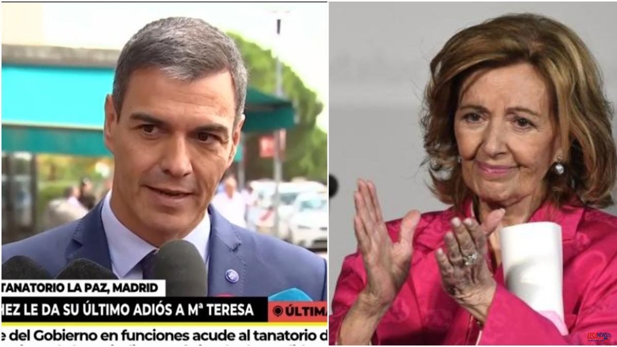 Caught a Telemadrid journalist expressing her rejection of Pedro Sánchez: "How disgusting"