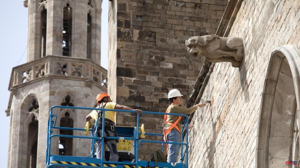 Review of the walls of Santa Maria del Mar to avoid new landslides