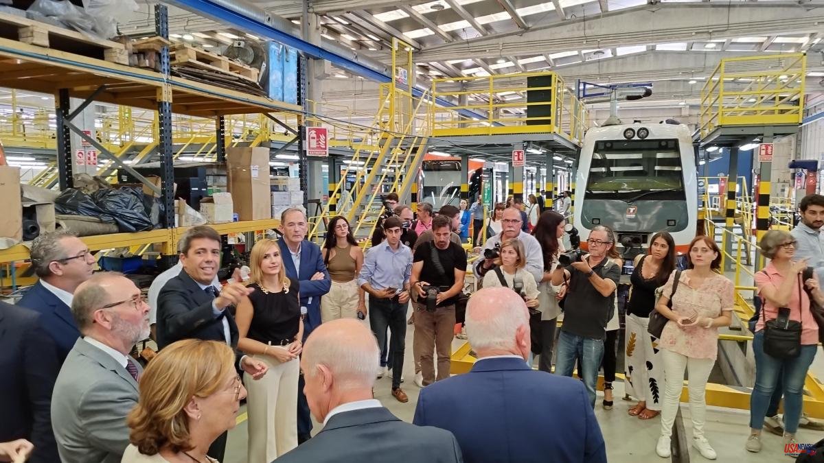 Mazón demands that ADIF expedite the permits to connect the Alicante TRAM with the AVE