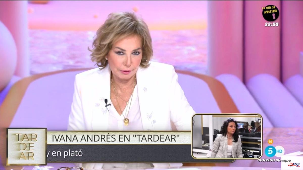 Ana Rosa's nephew trolls the presenter live and she responds: "You're disgusting"