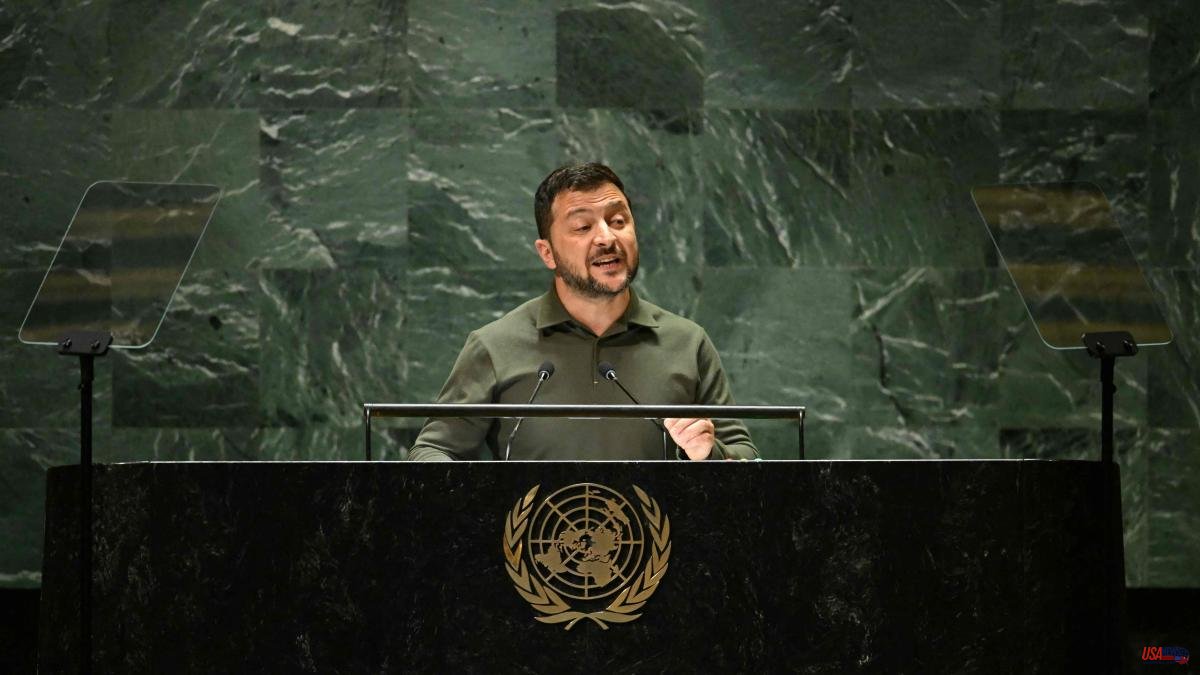 Zelensky warns at the United Nations that Russia "is pushing towards the final war"
