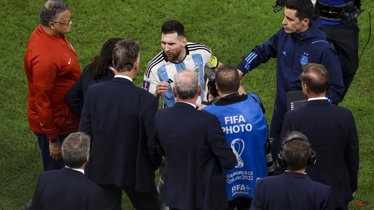 Van Gaal assures that Argentina's victory in the World Cup was premeditated