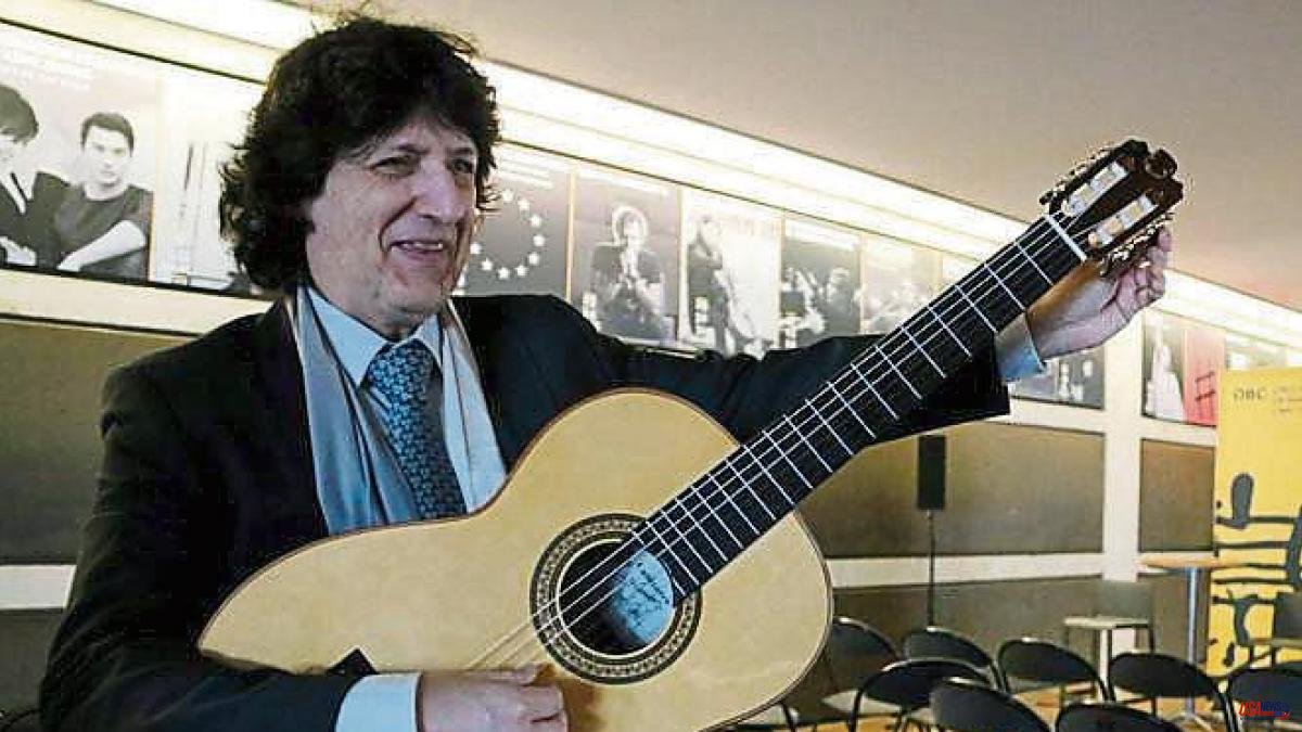 The guitarist Juan Manuel Cañizares, National Music Award from the Ministry of Culture