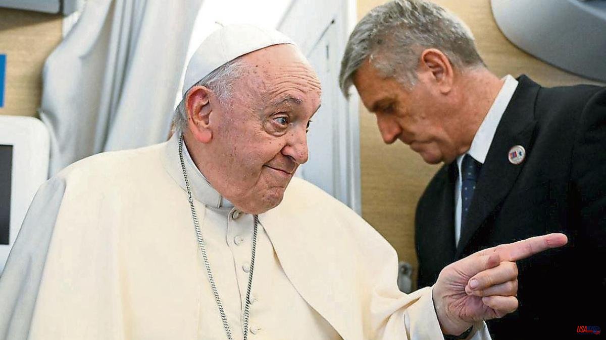 The Pope admits that evoking Great Russia was unfortunate