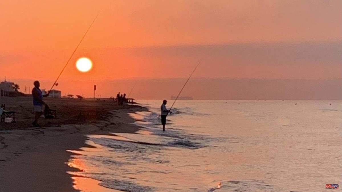 The dawn of the fishermen in Gavà