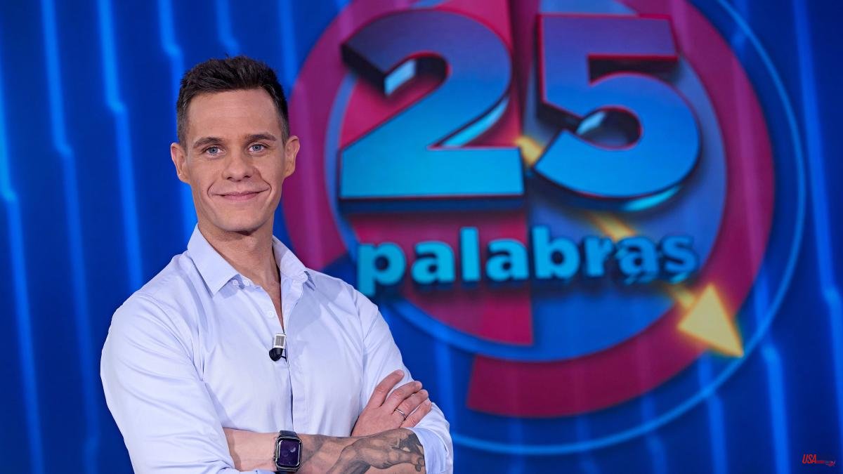 Setback for Christian Gálvez: '25 Words', canceled due to the imminent arrival of Ana Rosa Quintana to Telecinco afternoons