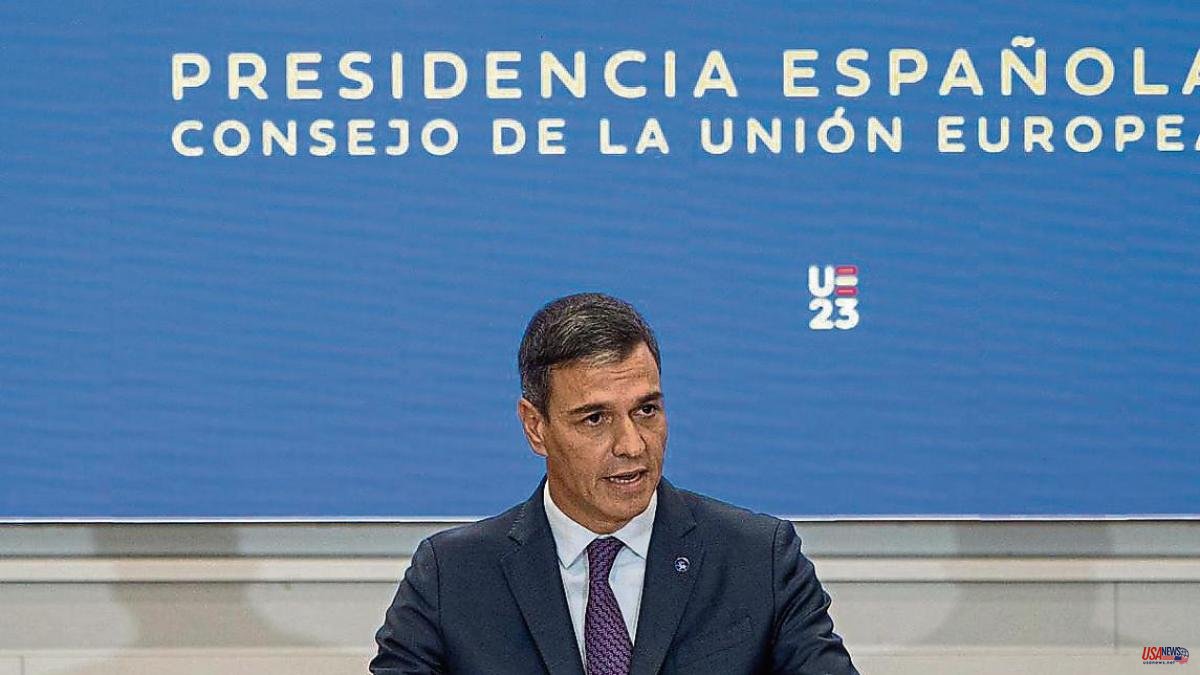 Sánchez plans to deploy a "conciliatory and constitutional" project