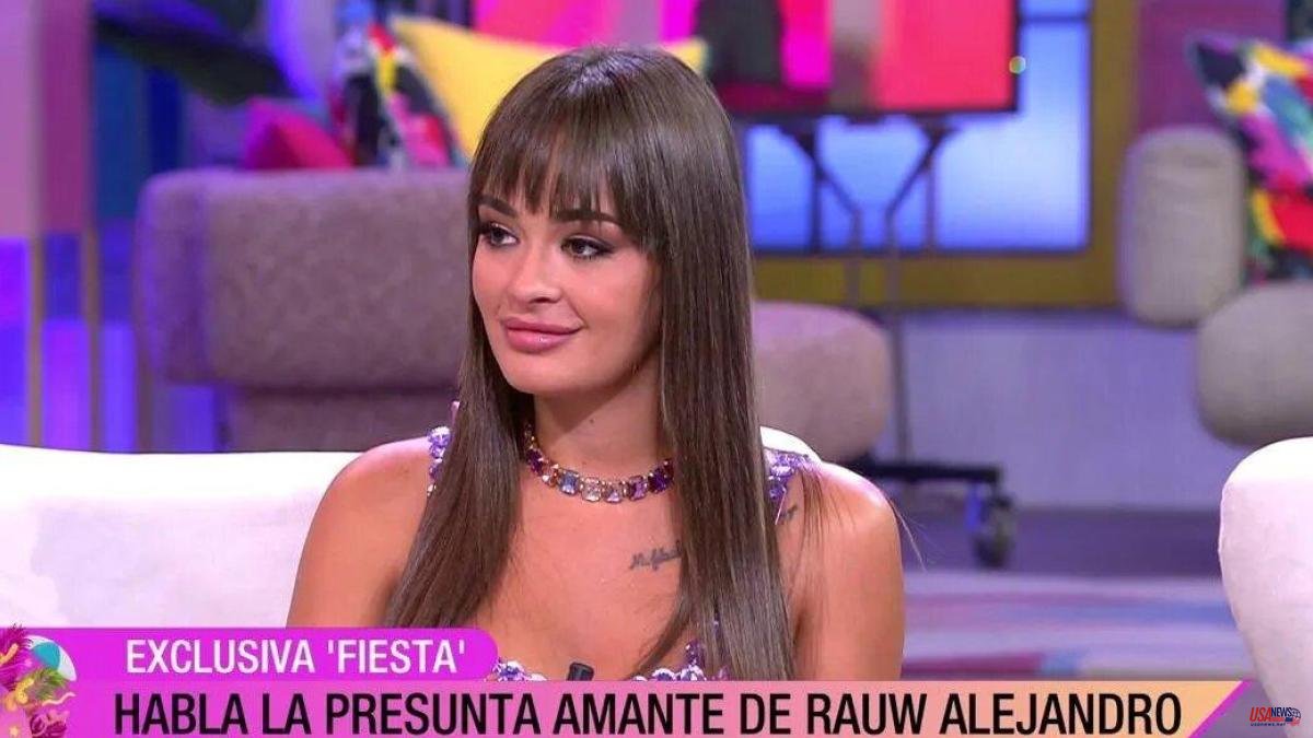 Zaira reveals details of her meeting with Rauw Alejandro: "What happens backstage, stays backstage"