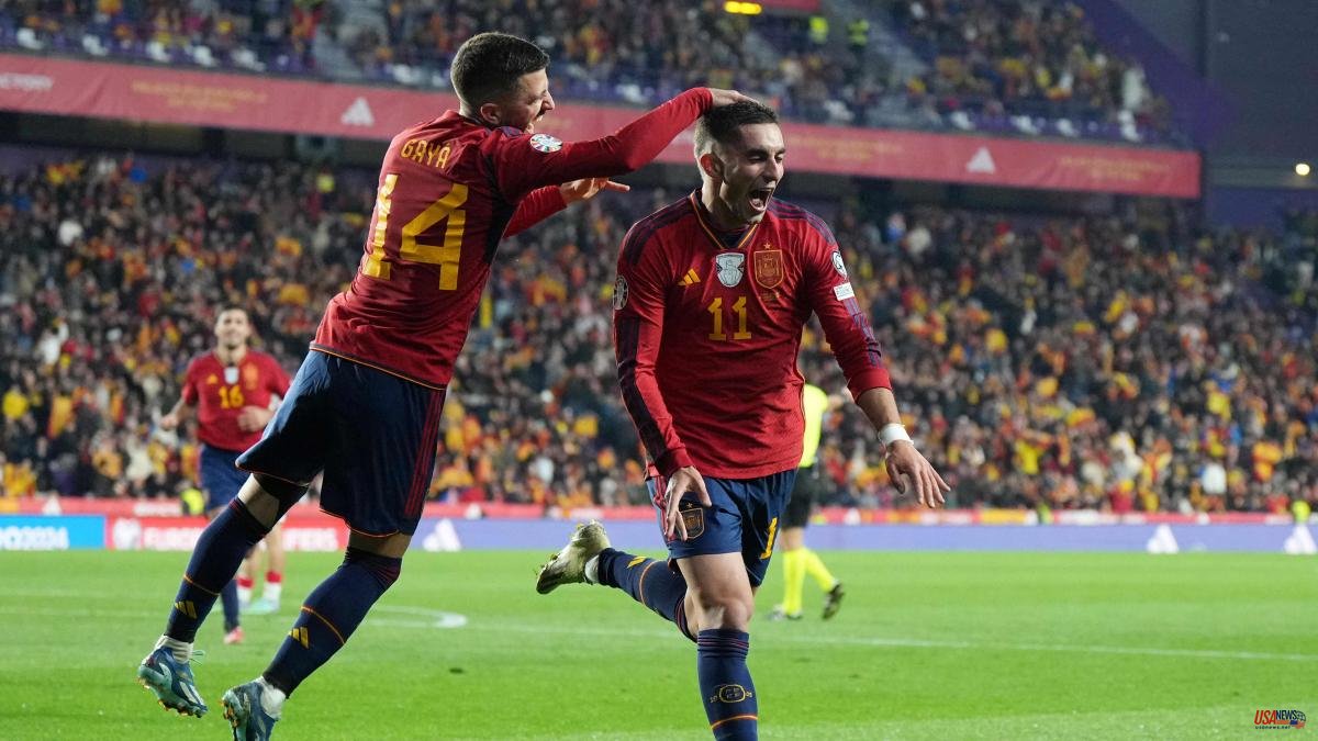Spain beats Georgia and ensures being seeded... but loses Gavi
