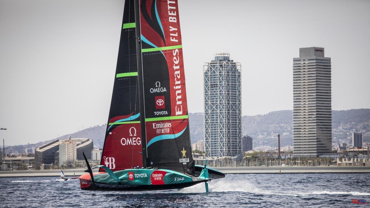 The first reservations are already anticipating full time at the America's Cup