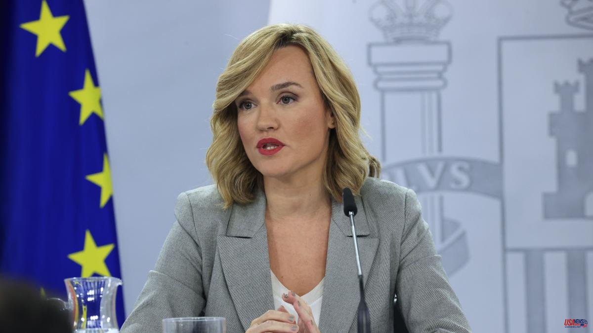 Pilar Alegría, new spokesperson for the Executive