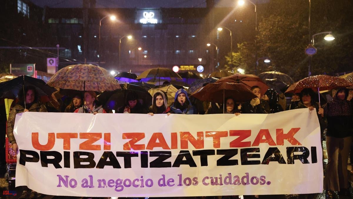 The general feminist strike in Euskadi and Navarra begins with “broad follow-up”