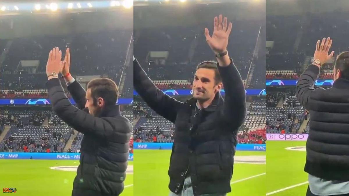 Sergio Rico returns to the Parc des Princes after the accident that almost cost him his life