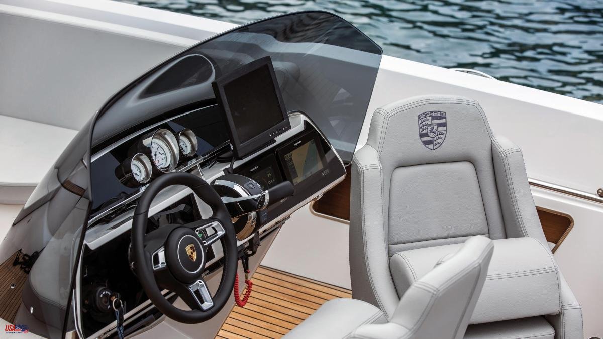 Porsche's exclusive electric sports yacht: costs more than a flat and will be delivered in 2024