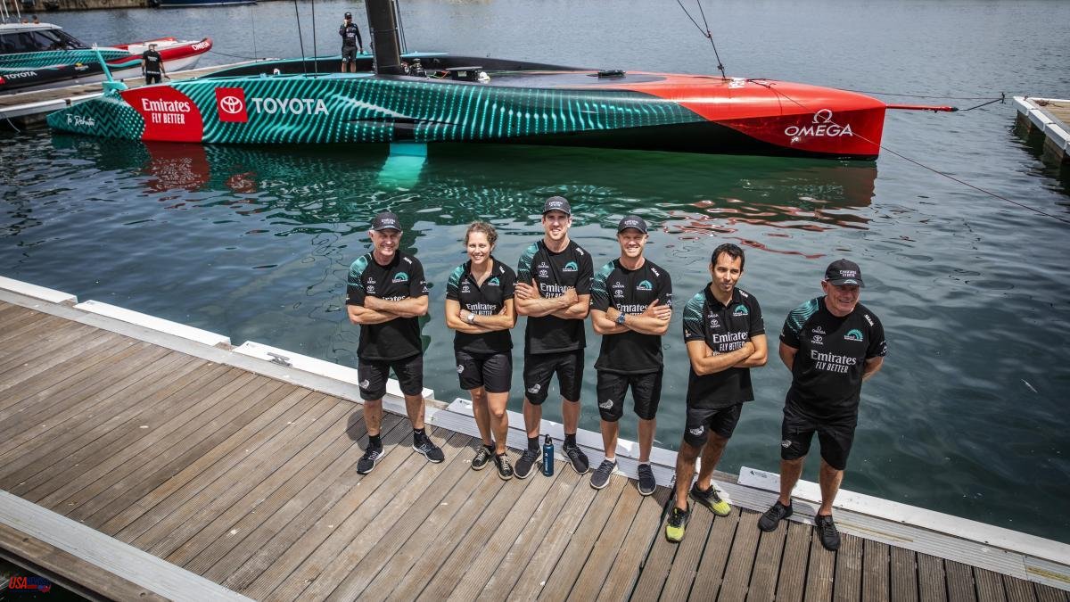 The America's Cup: sailors who are machines
