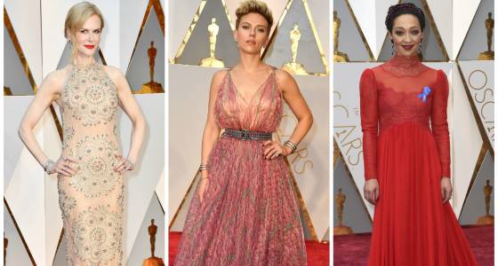 All the best looks from the Oscars