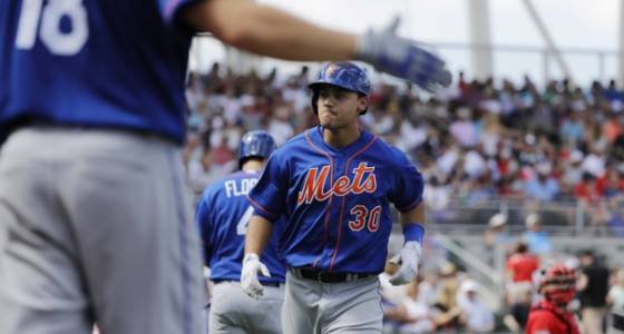 Is Michael Conforto forcing the Mets to move Jay Bruce to first base?