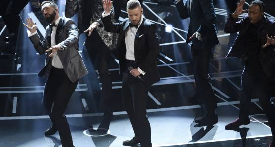 Justin Timberlake opens Oscars with 'Can't Stop the Feeling!' from 'Trolls'