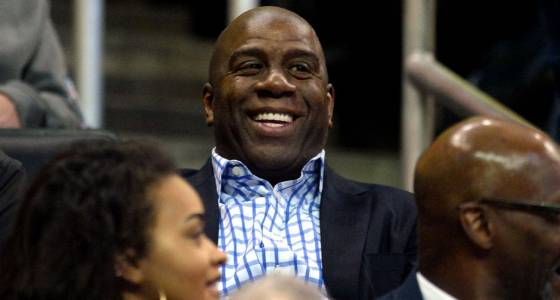 Magic Johnson's presence keeping Lakers on their toes