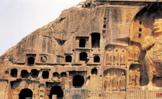 Remains of gold and silver found in China's Longmen Grottoes