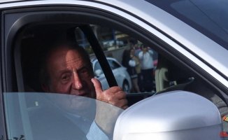 King Juan Carlos fulfills his desire to return to Spain, even if it is for a visit