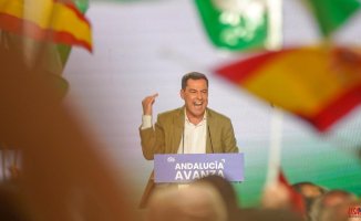 The Andalusian CIS leaves Moreno 6 seats away from the absolute majority and surpasses the entire left together