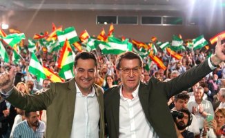 Feijóo puts the Andalusian elections as the first stage of the PP's victory in the general elections
