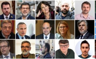Who is who among the 18 independentists spied on by the CNI