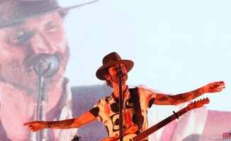 Leiva conquers the public in his first concert in Madrid