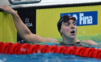 Ledecky sweeps the final of the 800 m free to add his fourth gold