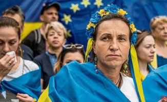 The 27 grant Ukraine the status of a candidate for the European Union