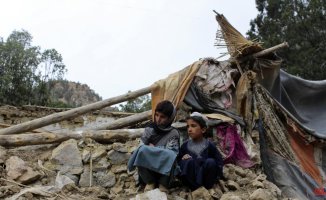 A survivor of the Afghanistan earthquake: